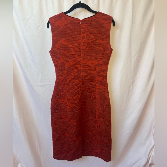 Piazza Sempione Textured Silk Blend Sheath Dress Sz IT 40 - Picture 5 of 12